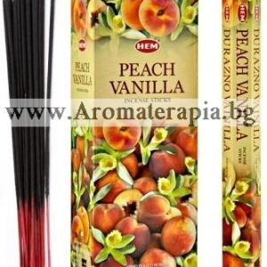 Ароматни Пръчици - Праскова и Ванилия (Peach-Vanilla) HEM Corporation