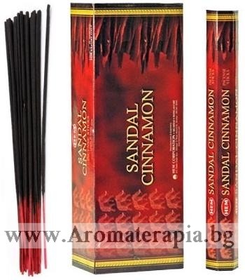 Ароматни Пръчици – Сандалово Дърво и Канела (Sandal-Cinnamon) HEM Corporation